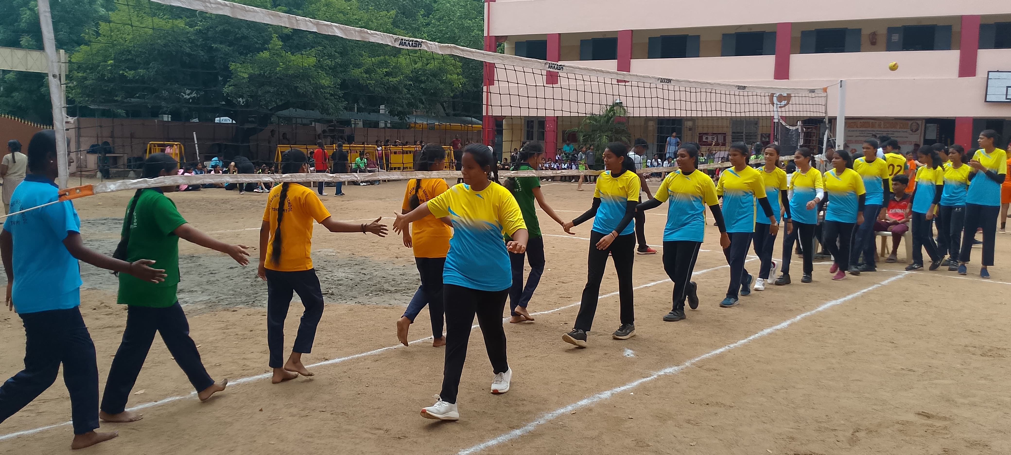 INTERSCHOOL THROWBALL TOURNAMENT - JAIGOPAL SCHOOL MT HR SEC SCHOOL