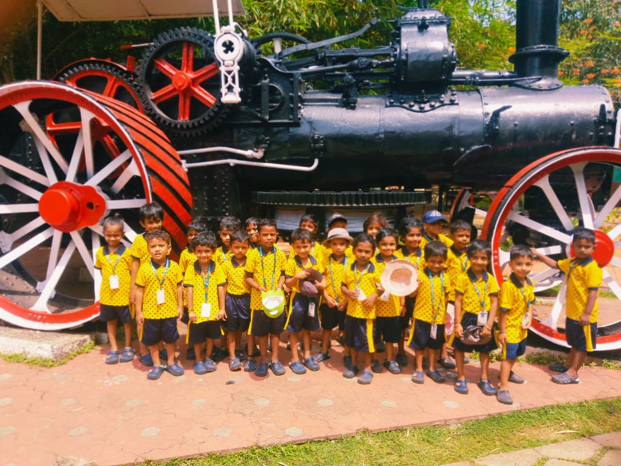 Educational Trip - Class KG - railway museum