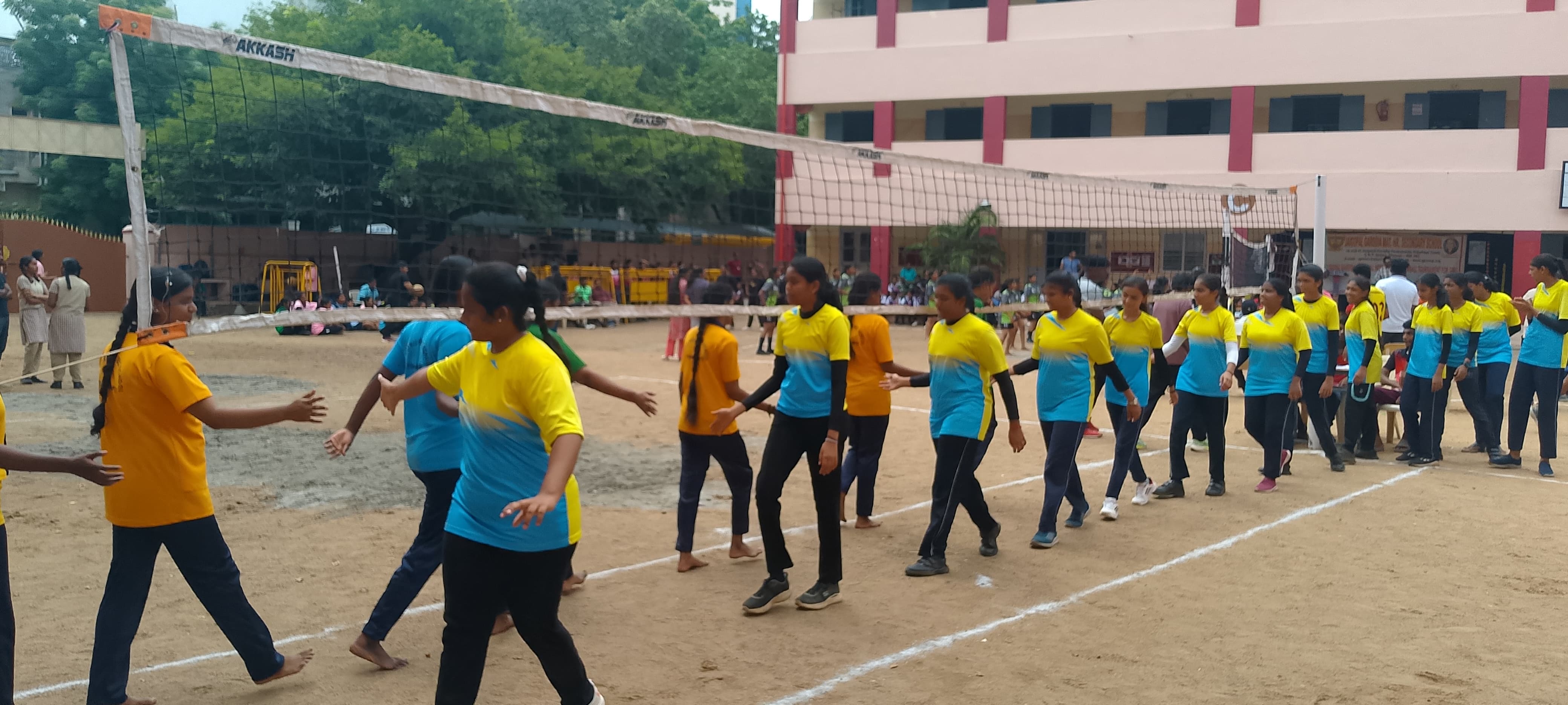 INTERSCHOOL THROWBALL TOURNAMENT - JAIGOPAL SCHOOL MT HR SEC SCHOOL