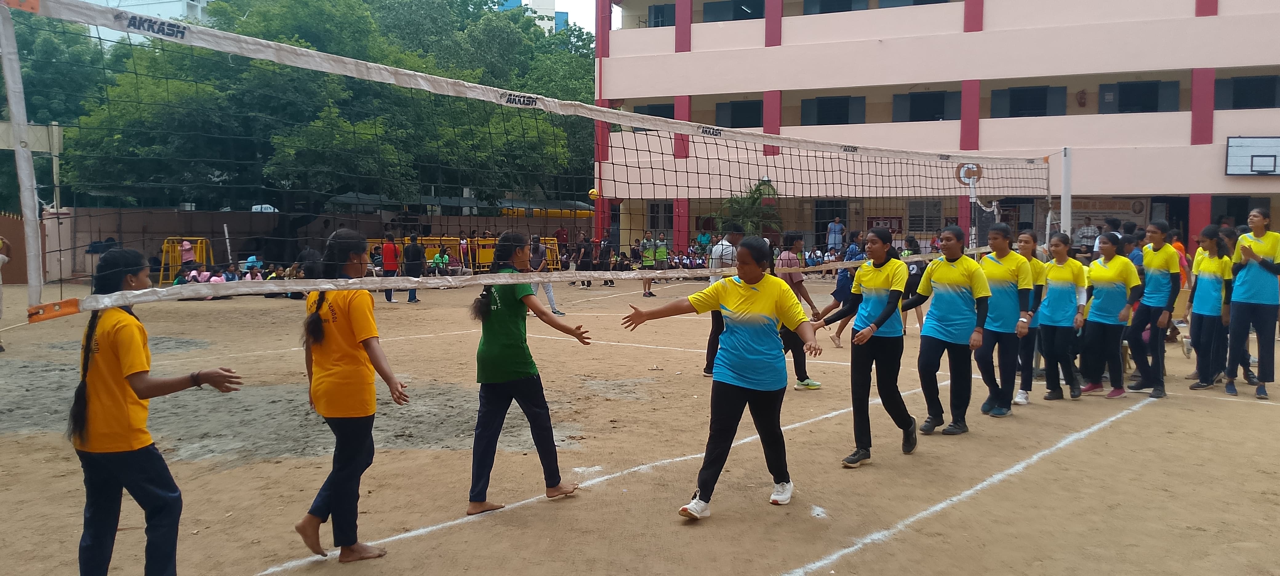 INTERSCHOOL THROWBALL TOURNAMENT - JAIGOPAL SCHOOL MT HR SEC SCHOOL