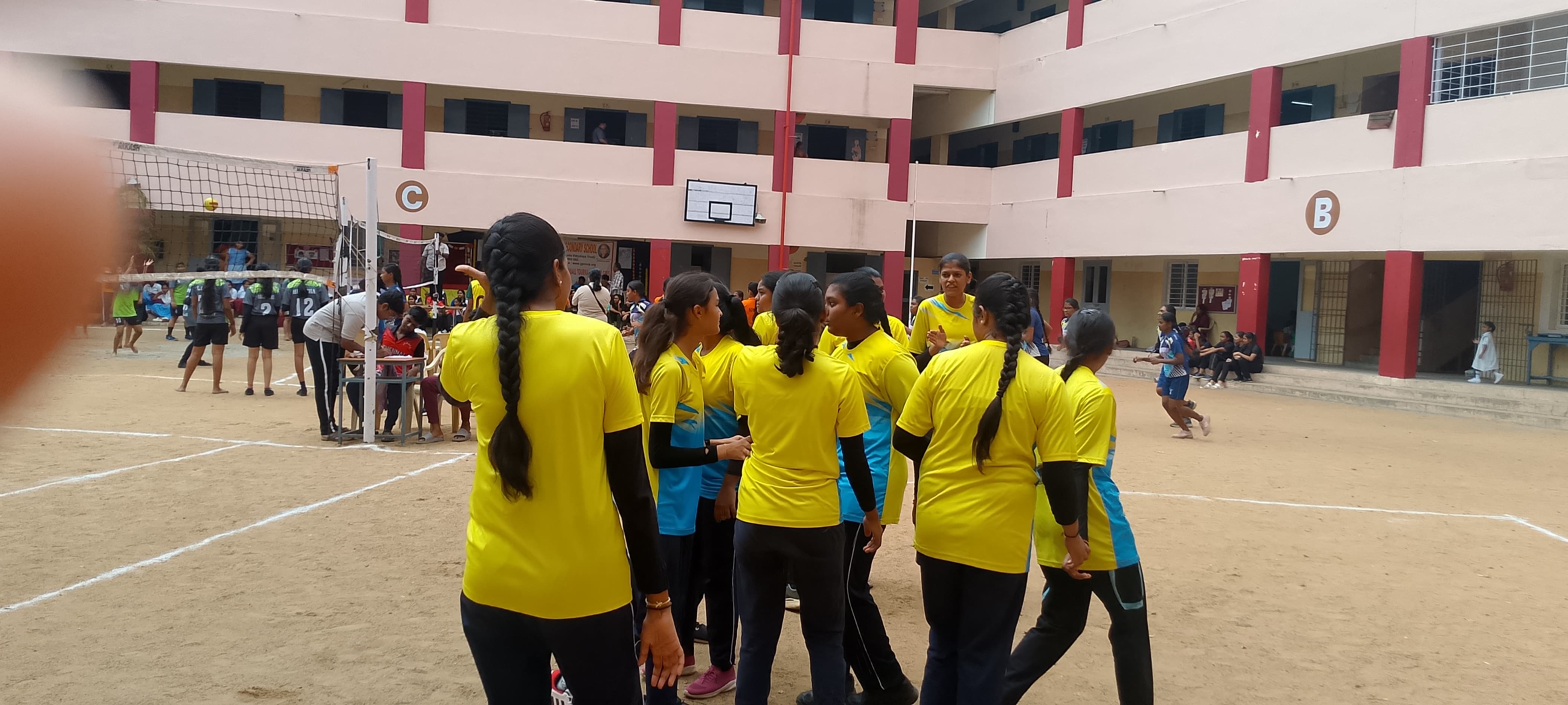 INTERSCHOOL THROWBALL TOURNAMENT - JAIGOPAL SCHOOL MT HR SEC SCHOOL
