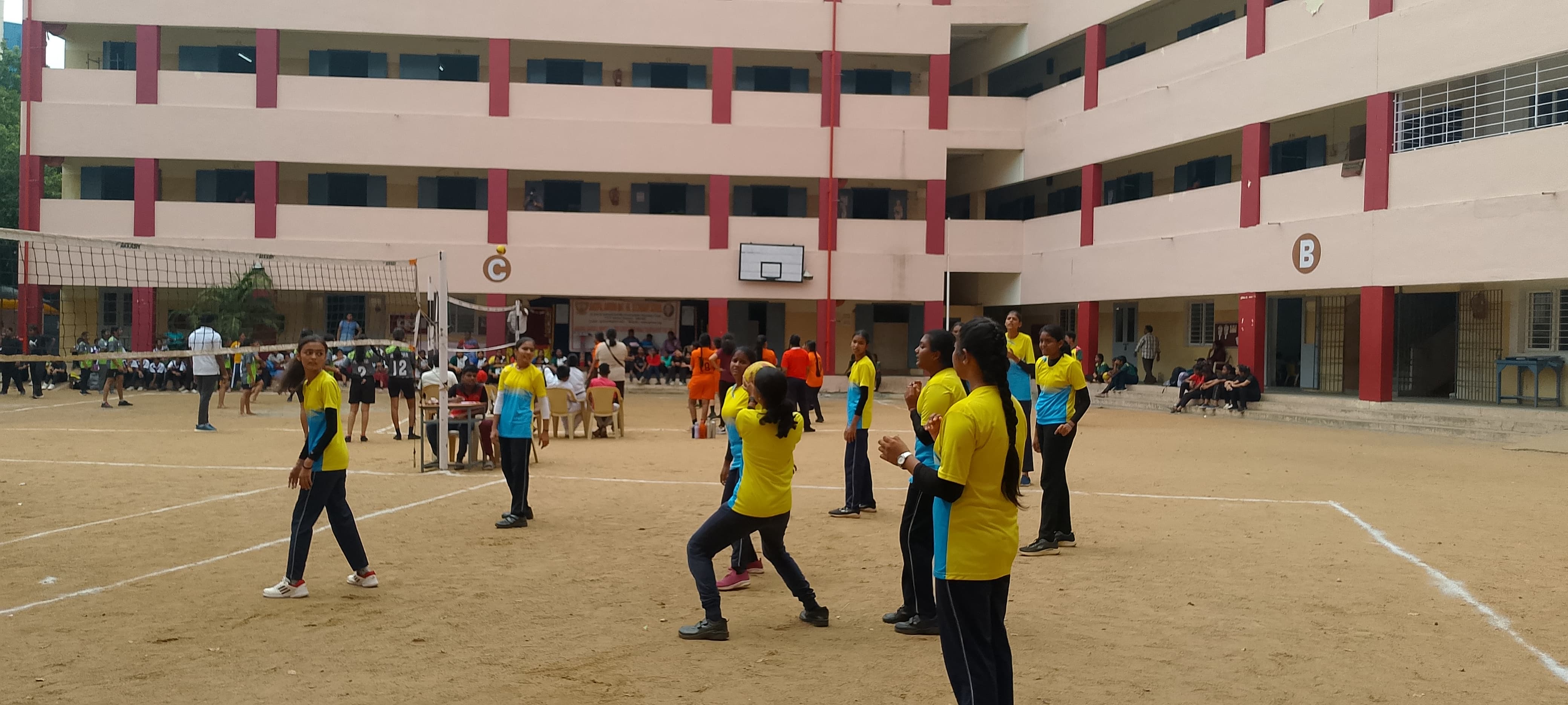 INTERSCHOOL THROWBALL TOURNAMENT - JAIGOPAL SCHOOL MT HR SEC SCHOOL