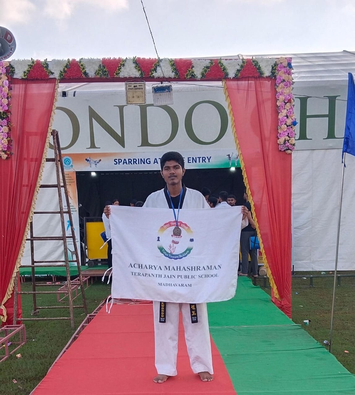 TAEKWONDO VINESH WON GOLD