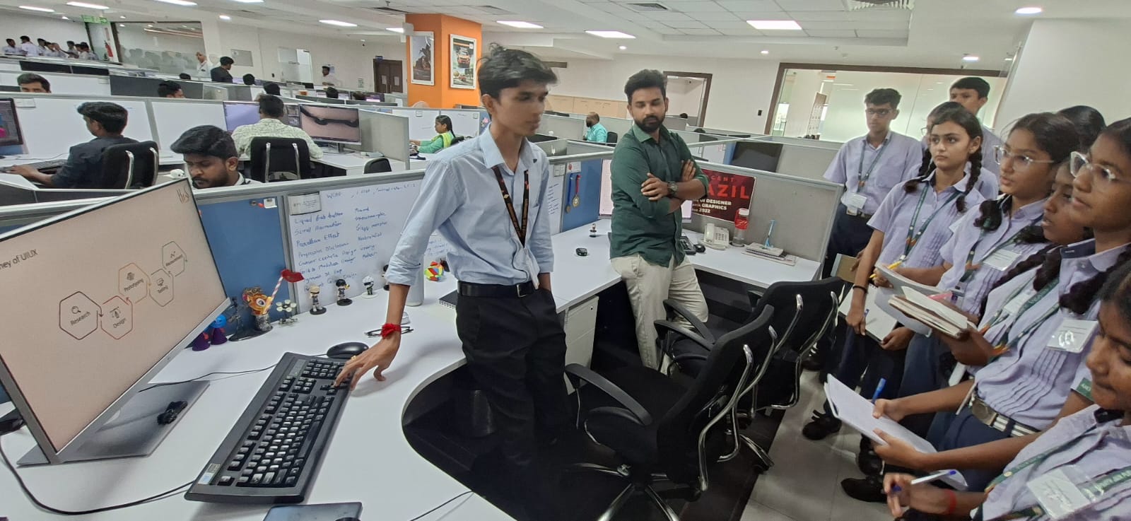 VISIT TO HARD & SOFT TECHNOLOGY