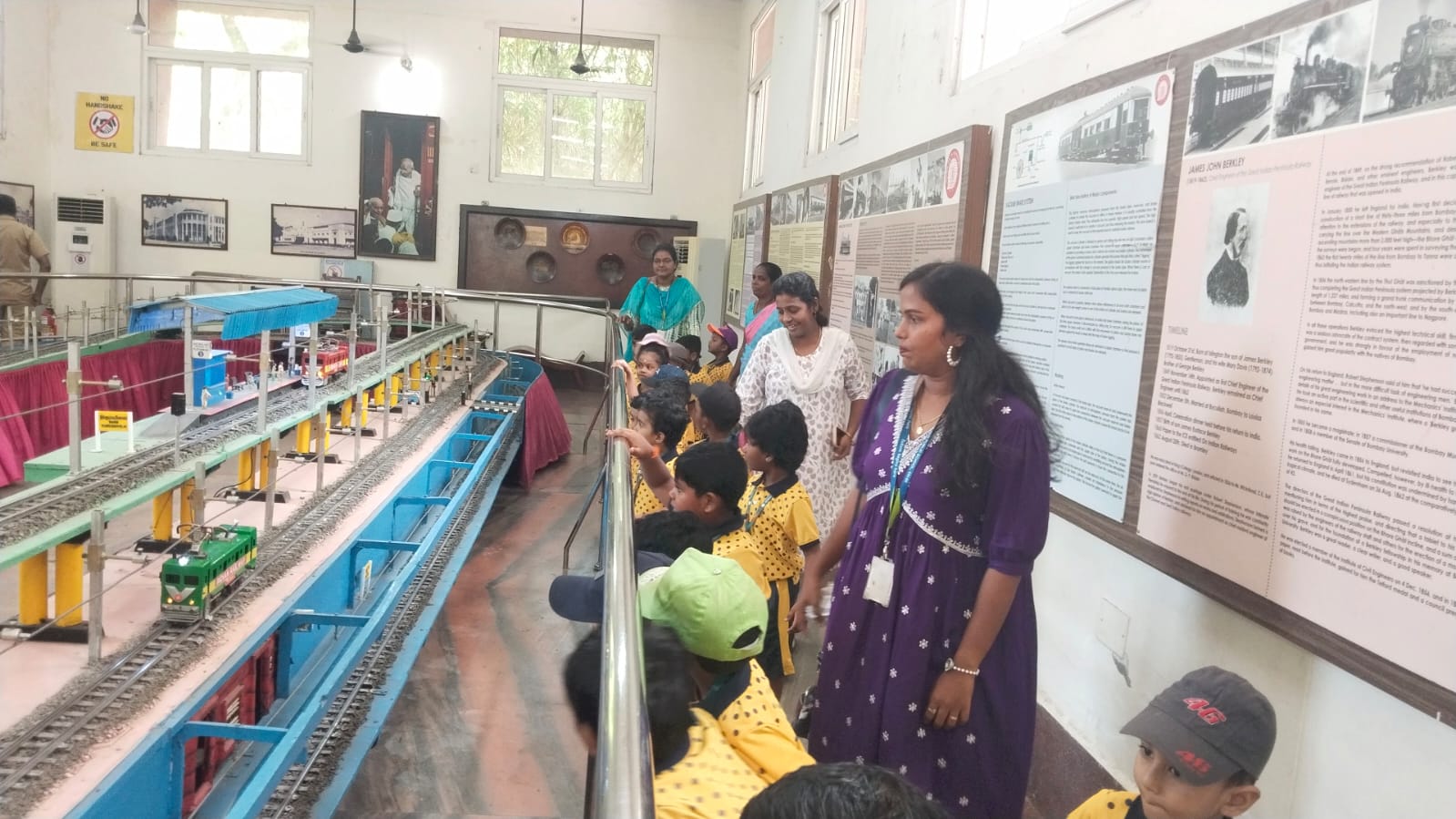 Educational Trip - Class KG - railway museum