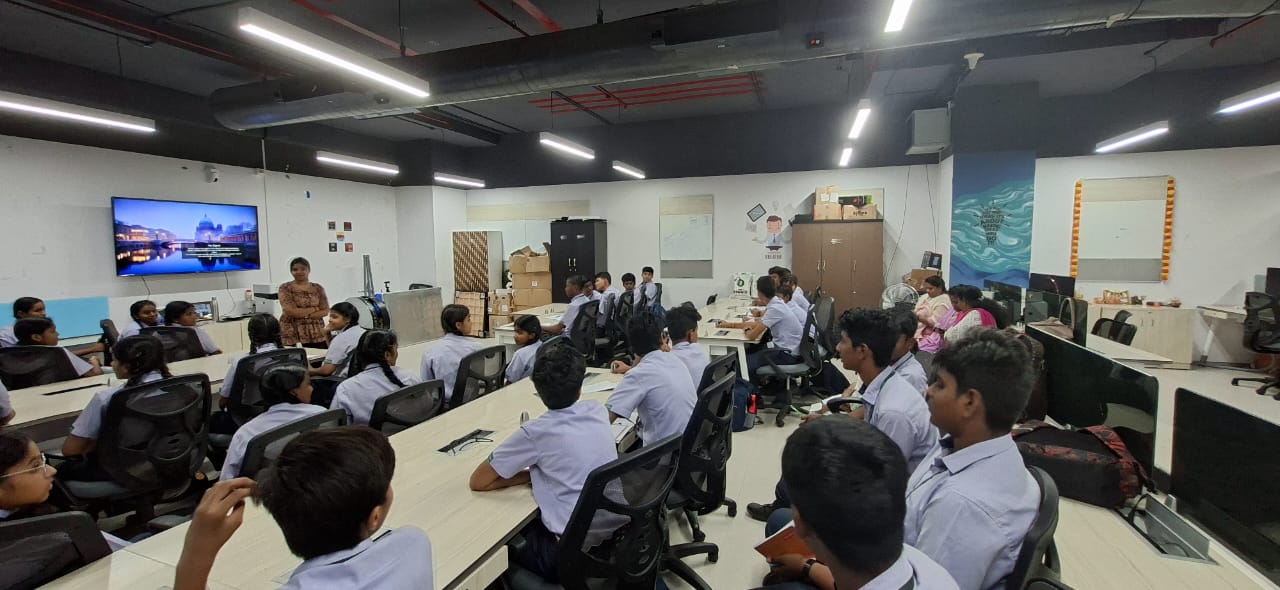 INDUSTRIAL VISIT TO GUVI 