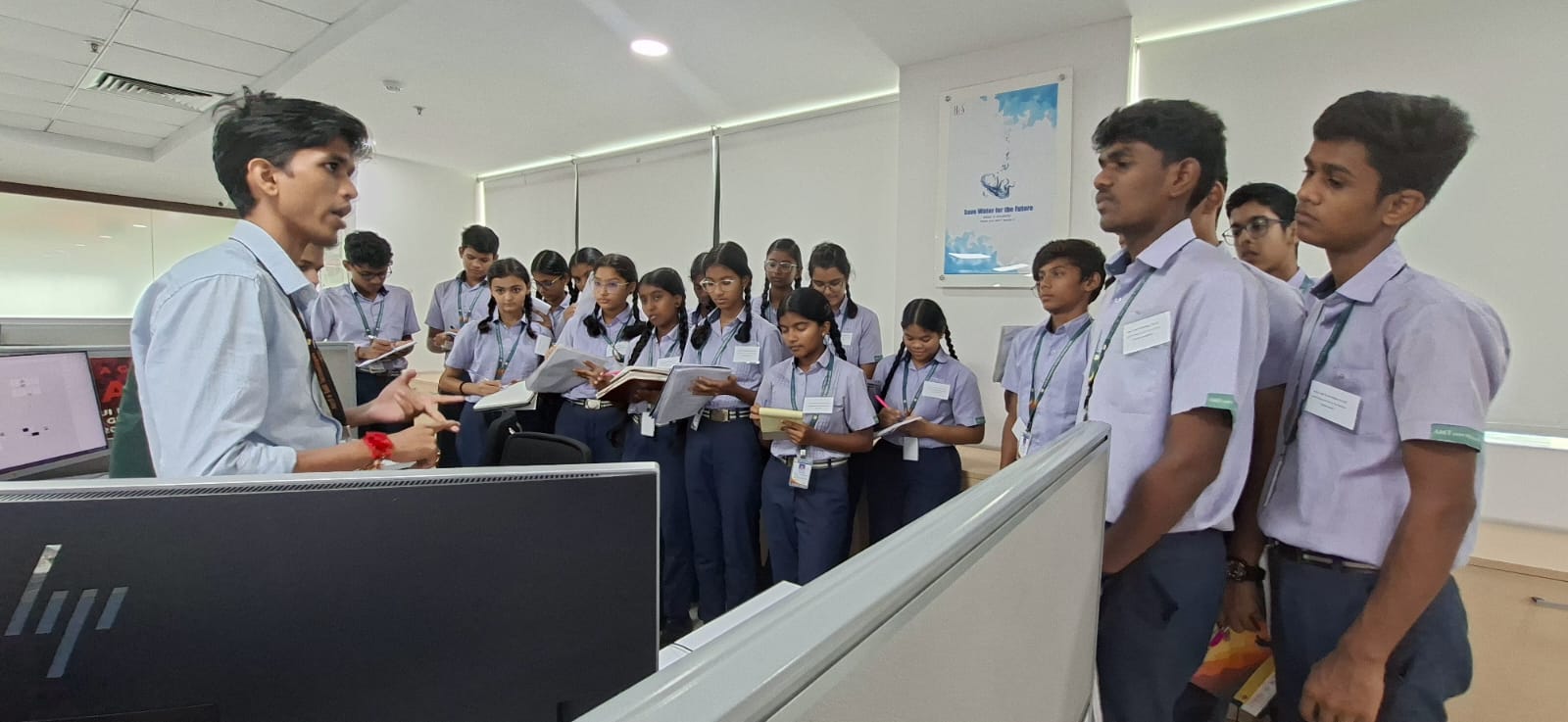INDUSTRIAL VISIT TO  HARD N SOFT TECHNOLOGIES