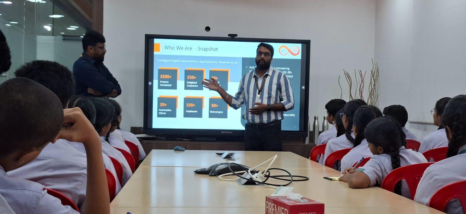 INDUSTRIAL VISIT TO  HARD N SOFT TECHNOLOGIES