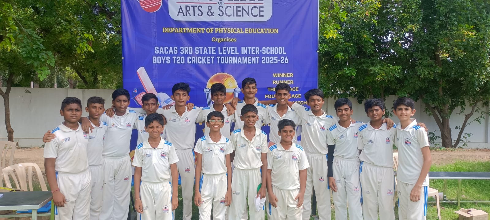SACAS 3rd State Level Inter-School Boys T20 Cricket Tournament 